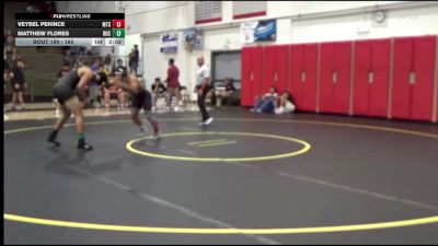 165 lbs Quarterfinal - Matthew Flores, Rio Hondo College vs Veysel Pekince, Mt. Sac