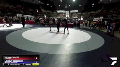 117 lbs Cons. Round 2 - Sylas Lucas, California vs Vance Schaus, Red Bluff Wrestling Club