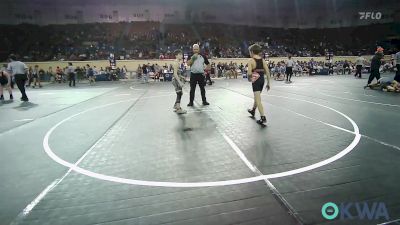 76 lbs Consi Of 8 #1 - Jeffrey Wheat, Sallisaw Takedown Club vs Karson Hagan, Dark Cloud Wrestling Club