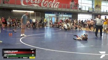 55 lbs Round 7 (10 Team) - Levi Kaufman, RWA vs Landyn Schadt, Alburnette WC