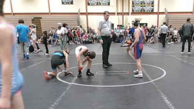 84 lbs Round 5 (8 Team) - Caleb Swain, Revival Beast vs P.J. O`Neil, Virginia Patriots