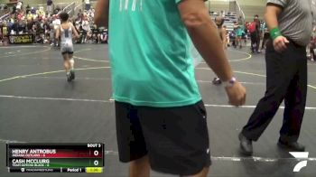 78 lbs Round 1 (6 Team) - Henry Antrobus, Indiana Outlaws vs Cash McClurg, Team Gotcha Black