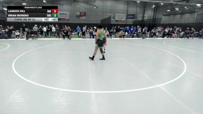 150 lbs Cons. Rd Of 32 - Landon Hill, Brighton Wrestling Club vs Brian Moreno, Team Idaho Wrestling Club