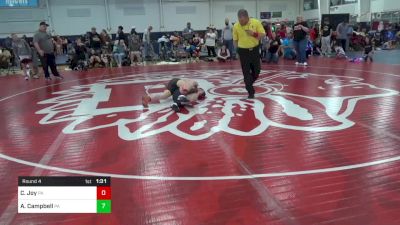 100-M lbs Round 4 - Colton Joy, PA vs Aiden Campbell, PA