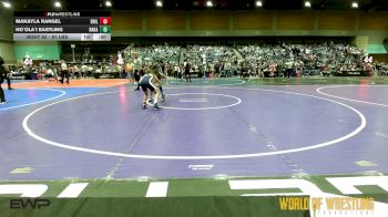 81 lbs Consi Of 4 - Makayla Rangel, Driller Wrestling Club vs Ho`ola`i Eastling, Nakamura Wrestling