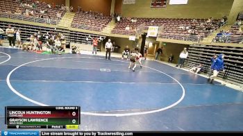 111 lbs Cons. Round 3 - Lincoln Huntington, Cleveland vs Grayson Lawrence, Gold Rush