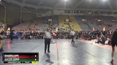 165 lbs 2nd Wrestleback (16 Team) - Hunter Hobbs, Providence (Mont.) vs Shaiden Carr, Southern Oregon