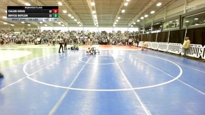 106 lbs Round Of 128 - Caleb Krug, NY vs Bryce Butler, SC