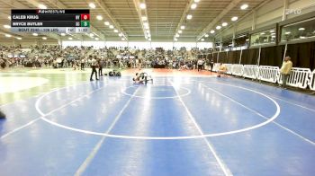 106 lbs Round Of 128 - Caleb Krug, NY vs Bryce Butler, SC