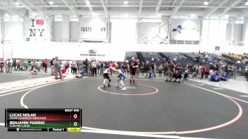 75 lbs Cons. Semi - Lucas Nolan, Salem Cambridge Wrestling vs Benjamin Marino, Club Not Listed