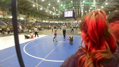 116 lbs Consi Of 16 #2 - Gianna Sanchez, Wiggins Wrestling vs Ivy Breslin, Mountain Ridge MS