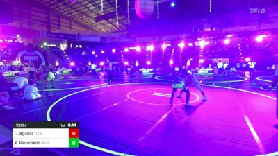 130 lbs Consi Of 4 - Caleb Aguilar, Thundercats WC vs Xavier Panameno, Unattached