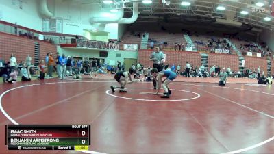 106 lbs Cons. Round 4 - Isaac Smith, Indian Creek Wrestling Club vs Benjamin Armstrong, Region Wrestling Academy