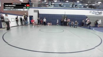 125 lbs Cons. Round 5 - Colton Coy, Kimberly Bulldog Wrestling Club vs Pain Martinez, TW Wrestling