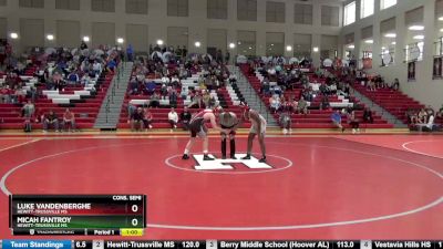 207 lbs Cons. Semi - Luke Vandenberghe, Hewitt-Trussville MS vs Micah Fantroy, Hewitt-Trussville MS