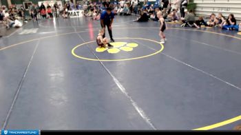 40-46 lbs Round 3 - Luke Schriner, Holdrege vs Braxton Moore, Friend