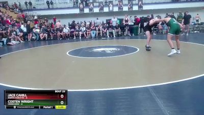 165 lbs 4th Wrestleback (16 Team) - Jace Cahill, North Forsyth vs Costen Wright, Creekview