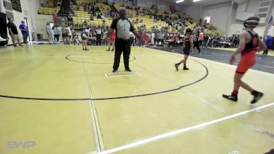 80 lbs Rr Rnd 4 - James Hungate, GRAVETTE vs Nathan Lor, Jay Junior High