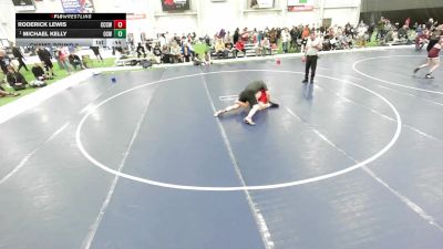 Masters E - 78 lbs Champ. Round 2 - Michael Kelly, Old School Wrestling vs Roderick Lewis, Combat City Catch Wrestling