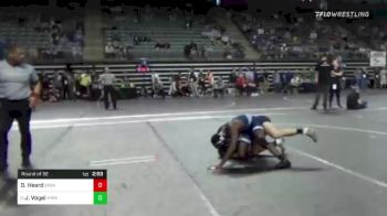 141 lbs Round Of 32 - Darnai Heard, Iowa Central vs Jacob Vogel, Minnesota West Community & Technical College