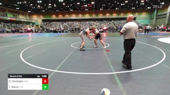 215 lbs Round Of 64 - Grady Chasteen, Roseburg vs Tyler Davis, Layton