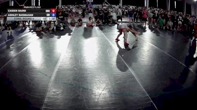 115 lbs Cons. Round 4 - Caiden Baird, Ohio vs Ashley Basmajian, Izzy Style Wrestling