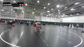 165 lbs Quarterfinal - Cayden Strong, Grand Valley State vs Nolan Skebba, UW-Parkside
