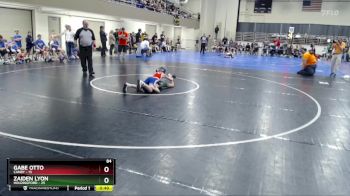 84 lbs Finals (8 Team) - Zaiden Lyon, Holdingford vs Gabe Otto, Canby