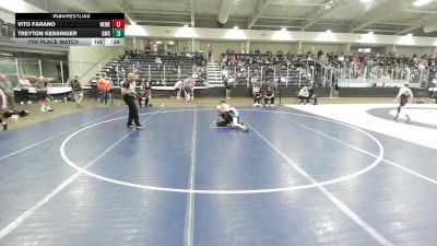 113 lbs 7th Place Match - Vito Farano, New Mexico vs Treyton Kessinger, Grindhouse Wrestling Club