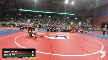 3A-145 lbs Champ. Round 1 - Jeremy Harms, Powell vs Maddux Hintz, Green River