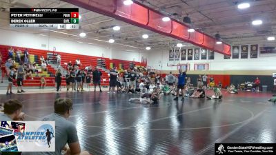 Youth-93 lbs Quarterfinals (8 Team) - Peter Pettinelli, Phillipsburg vs Derek Oller, South Plainfield