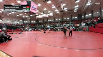 185 lbs Cons. Round 1 - Karsyn Stone, Northwest Nelson vs Elena Torres Jara, Franklin