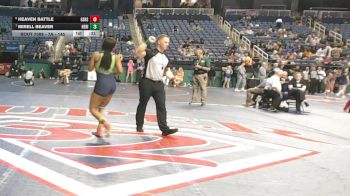 7A - 145 lbs Cons. Round 1 - Heaven Battle, Grimsley Senior High School vs Mirell Beaver, Heritage High School