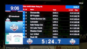 High School Boys' 4x400m Relay 6A, Finals 1