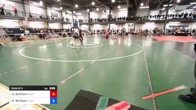 152 lbs Consi Of 4 - Asanya Barham, Monroe Woodbury vs Georgina Wolfson, Choate Rosemary Hall