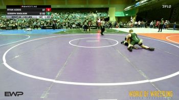 130 lbs Semifinal - Ryan Addis, Graham Future Falcons vs Joseph Englese, ISI Wrestling