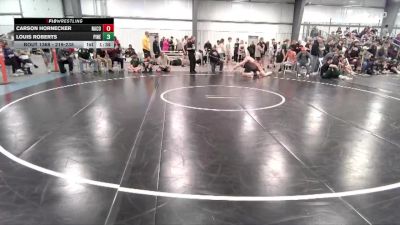 219-238 lbs Round 2 - Louis Roberts, Pinedale vs Carson Hornecker, Natrona County