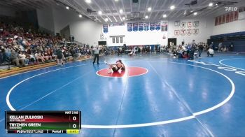 132 lbs Cons. Round 1 - Tryzmen Green, Shoshoni vs Kellan Zulkoski, Scottsbluff