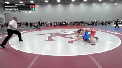 160 lbs Consi Of 32 #1 - Aiden Grover, RI vs Callen Hettich, AL
