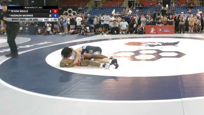 138 lbs Champ. Rd Of 32 - Te'Jon Beals, Illinois vs Hudson Morris, Alaska
