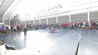 150 lbs Cons. Round 5 - River Rasmussen, Orem vs Tayden Allan, Emery