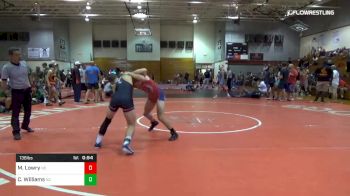 138 lbs Consi Of 4 - Michael Lowry, Nc vs Cody Williams, Nc