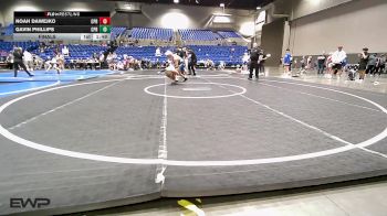 130-140 lbs Final - Noah Dawejko, Panther Youth Wrestling vs Gavin Phillips, Panther Youth Wrestling