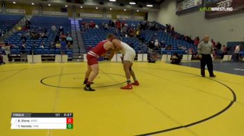 285 lbs Final - Benjamin Stone, University Of Wisconsin vs Youssif Hemida, University Of Maryland