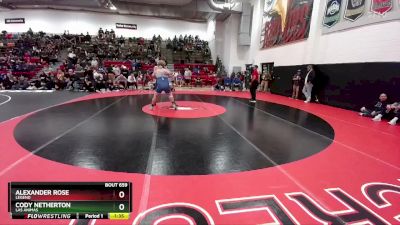 285 lbs Semifinal - Cody Netherton, Las Animas vs Alexander Rose, Legend