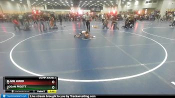67 lbs Champ. Round 2 - Logan Pigott, IA vs Slade Ward, TX
