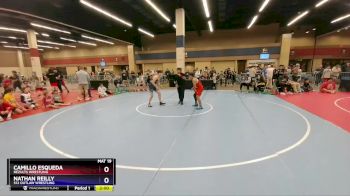 113 lbs Semifinal - Camillo Esqueda, ReZults Wrestling vs Nathan Reilly, 512 Outlaw Wrestling