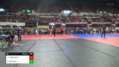 86 lbs Champ. Round 2 - Logan Batchelor, Lionheart Wrestling vs Hayden Wambolt, Billings Wrestling Club