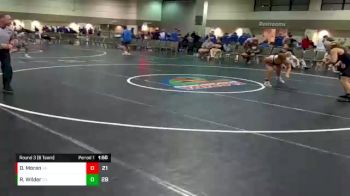 182 lbs Round 3 (8 Team) - Deacon Moran, STL Orange vs Ryder Wilder, Camden Greasers