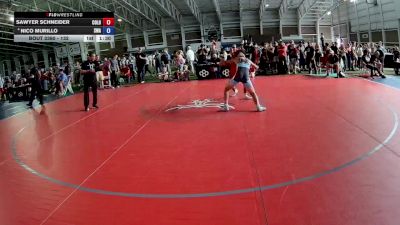 132 lbs Quarters - Sawyer Schneider, Colorado vs Nico Murillo, Sanderson Wrestling Academy